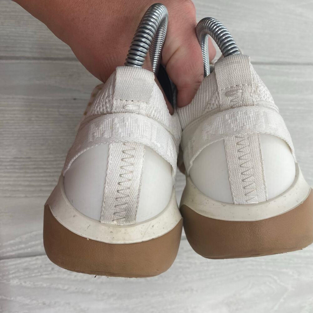 Madewell Women's Eyelet White The Field Knit Sneakers Size 8.5 - Picture 7 of 10